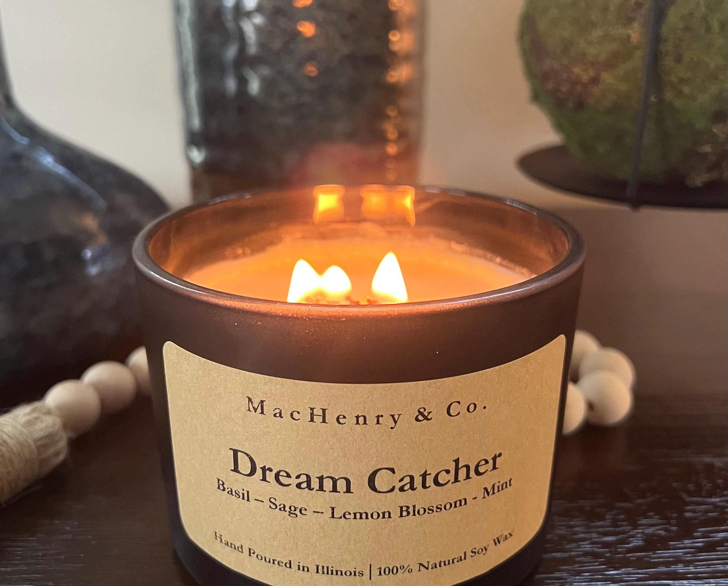 Crackling Woodwick Candle, Natural Soy Wax Candle, Wood Wick Candle, Soy Candle, Essential Oil Candle, Hand Poured Candle, Fall Candle